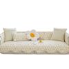 Cotton Quilted Sofa Cushion Cushion Non-Slip Fabric Thickened Pastoral Four Seasons Universal Pure Cotton Leather Sofa Towel Cover