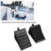 2pcs Car Anti Slip Block Tyre Slip Stopper Wheel Alignment Block Tire Support Pad