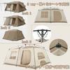 Палатка Naturehike One Touch для 34 человек UPF50+ Парковая палатка для кемпинга Простая в установке Защита от УФ-излучения Отдельно стоящая двухслойная водонепроницаемая ПУ
