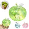 Soft Clear Jelly Squishy Ball Blue Maltose Squishy Toy Ball Quick-rebound Squeeze Toy  Office