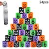 12/24pcs Halloween Theme Coil Springs Toys Kids Halloween Party Favors Trick or Treat Gifts Boy Girl Birthday Goodie Bag Fillers