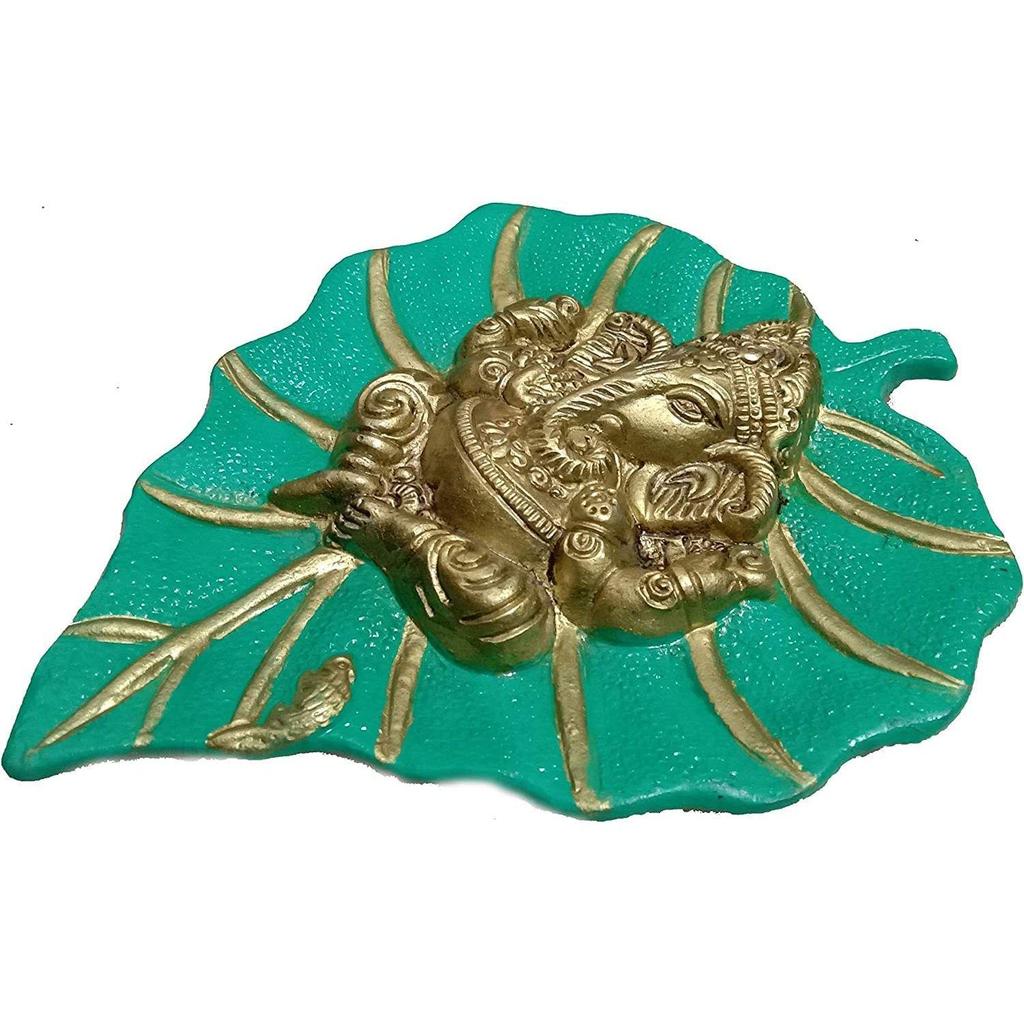 Patta Ganesha Wall Hanging Decorative Showpiece for Home Décor, Living Room, Pooja Room,Temple and House Warming Gift
