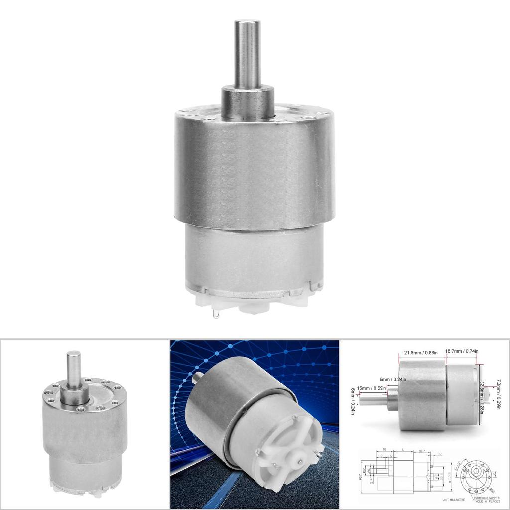 Speed Reduction Motor Toy Vending Machine Window Opener DC Gear Motor Automation Equipment