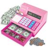 Learning Resources Toy Cash Register, Pink, with US Dollars, LER2629P, Authentic