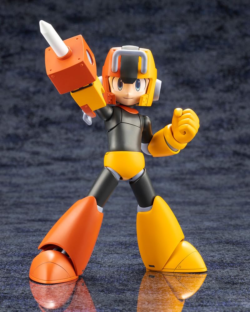 Kotobukiya Rockman Rockman Pile Drive Height 135mm Plastic Model Ver. Approx. Non-scale
