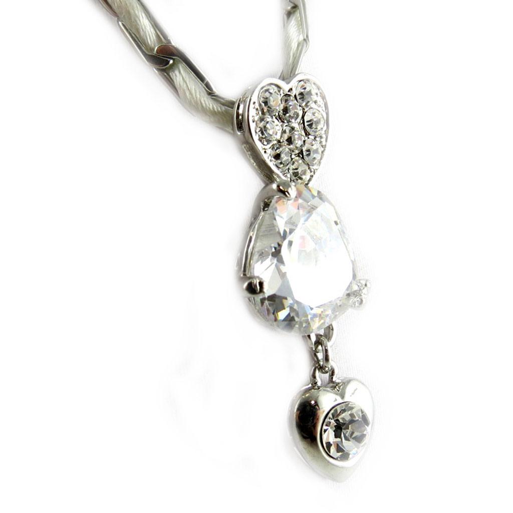 Les Trésors De Lily [E0851] — Белое дизайнерское колье «Куртизанки»