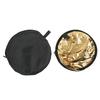 Серебряный золотой 2 в 1 отражатель портативный мини круглый световой отражатель для освещения фотографии