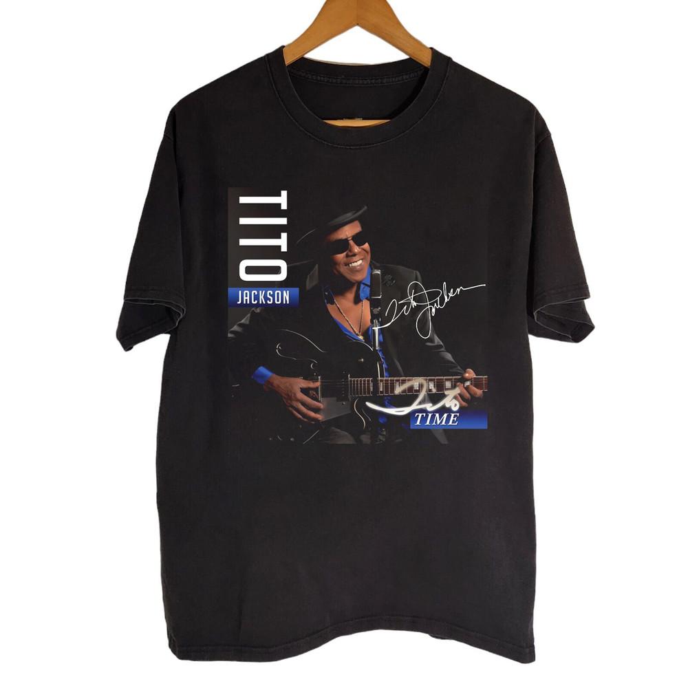 НОВЫЙ Tito Jackson – Tito Time Черный Все размеры Подарочная Футболка Унисекс Футболка