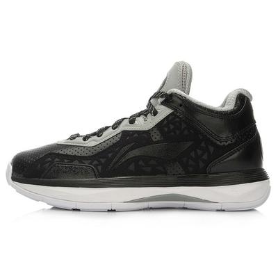 Баскетбольные кроссовки Li Ning All City 4 Унисекс Средняя высота Черный/Серый ABAL005-3