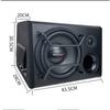 800W 10 Inch Super Subwoofer with Tweeter Car Audio Fever DIY Car Truck 12V 24V High Power Speaker Active Speaker Modification