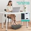 Ergonomic Foot Pillow Under Desk Premium Foam Core Footstool Mesh Fabric Height Adjustable for Office Lumbar Foot and Leg Pain