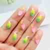 50 Pcs New Cute Mini Resin Cartoon Animal Peacock Flatback Ornament Diy Jewelry Making Manicure Hairwear Accessories A43