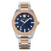 Versace Grecadome Casual Watch VE2T00724 Men's Pink Gold