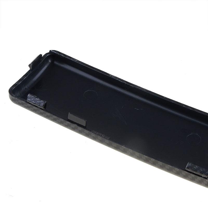 Нижняя накладка на передний бампер автомобиля, полоса для предотвращения столкновений, подходит для Fiat 500 2007-2015 735455056 735455057 из углеродного волокна