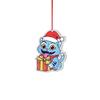 Рюкзак Рождественская елка Акриловая подвеска 2D Плоская подвеска, Рождественское украшение Йена для вашей рождественской елки.