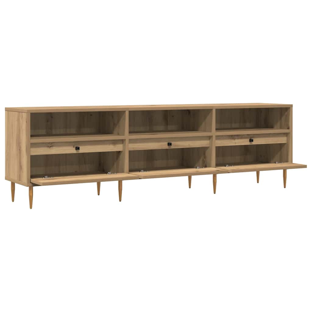 TV Stand Artisan Oak 150 x 30 x 44.5 cm Particleboard