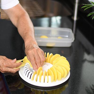 Микроволновая печь для приготовления хрустящих чипсов для вегетарианцев и веганов, универсальный слайсер, портативный и практичный кухонный гаджет