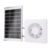 Solar Powered Exhaust Fan 6W Solar Panel and 4in Ventilation Fan for Greenhouse Chicken Coop Shed Pet House