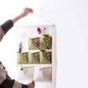 Подвесные холщовые сумки для хранения, Многослойные карманы для ключей, пультов дистанционного управления и различных мелочей - Экономичные, Многофункциональные