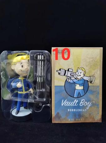 Милый Бобовая Голова Vault Boy Полный Набор Аниме Фигурка Действия Игрушки Статуя Коллекция Модель Кукла Настольное Украшение Дисплей Игрушки Подарки