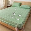 Waterproof Quilted Mattress Cover Raw Cotton Anti-bacterial Bed Pad Protector Cover All-inclusive Bed Cover Not Included Pillowcase