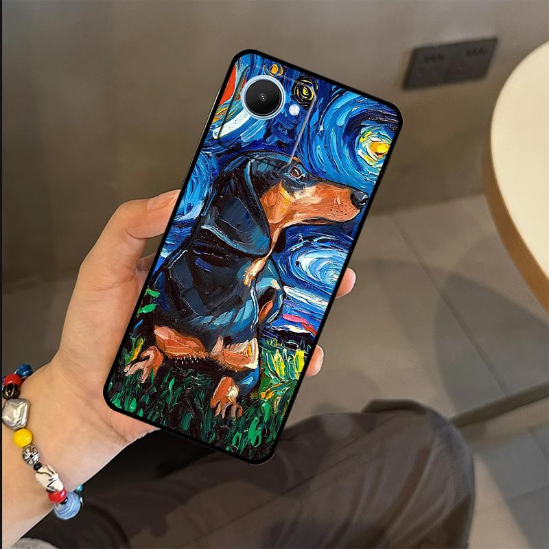 Dachshund Dog Animal Case For Realme C71 C75 C55 C51 C53 C25 C63 C61 C65 C67 GT6 GT7 Pro 11 12 13 14 15 Pro Plus