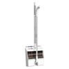 Magnetic Sweep Set With Dustpan Home Use Hair-Resistant Broom Combo PPPET Lightweight Cleaning Tool
