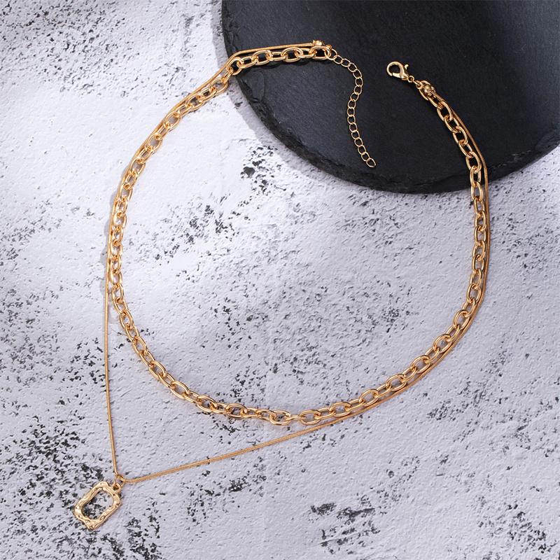 Богемный замок, модное изысканное ожерелье, цепочка на ключицу, женские украшения на воротнике