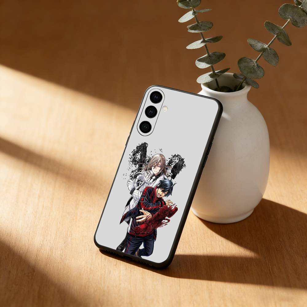 Аниме Чехол для телефона T-Tougen A-Anki для Samsung Galaxy A13, 21s, 22, 31, 32, 52, 53, 71, 72, 73, Мягкий Черный Чехол