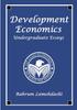 Книга Development Economics : Undergraduate Essays