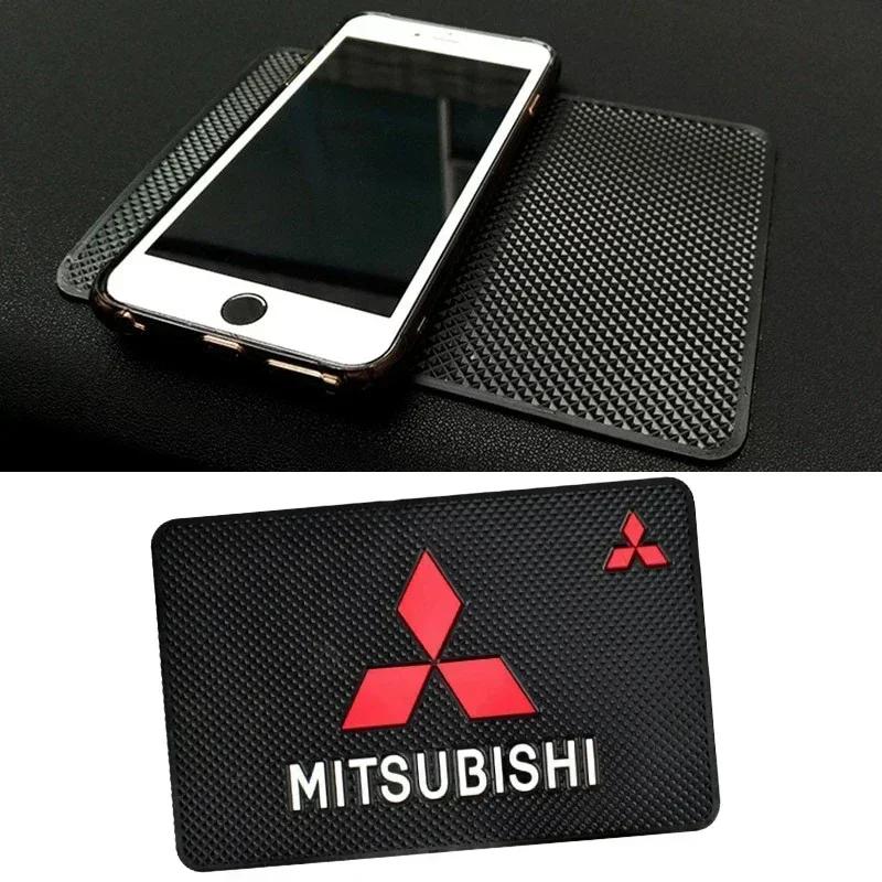 PVC Non-slip Car Dashboard Pad Interior Mat for Mitsubishi Lancer ASX L200 Colt Pajero Outlander Eclipse Mirage wheelcap