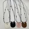 with Long Strap Mini Necklace Adjustable Chain Sweater Chain Necklace Jewelry Accessories