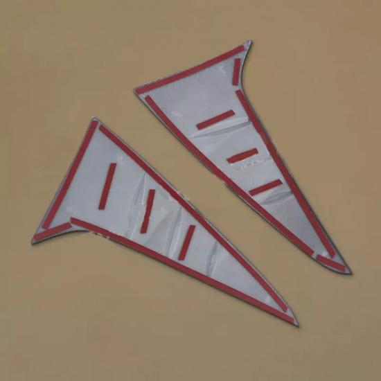 For Toyota Sienna -2025 Carbon Fiber Rear Door Spoiler Wing Cover Trims