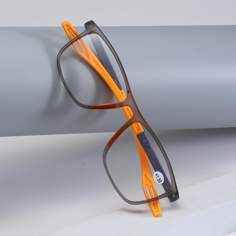 Square Reading Glasses Men Women Anti Blue Light Metal Frame Presbyopic Glasses Antifatigue Rectangle Computer Eyewear +1.5 +2.0