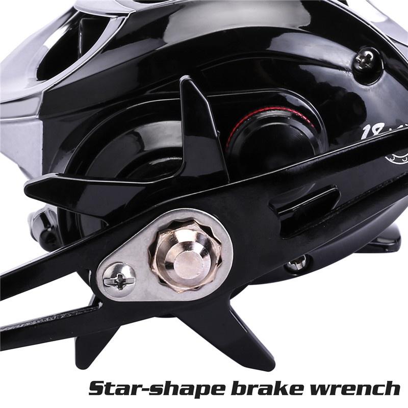 Рыболовная катушка 18 + 1BB, катушки для левого/правого переднего тормоза, спиннинговая катушка, рыболовная катушка для литья