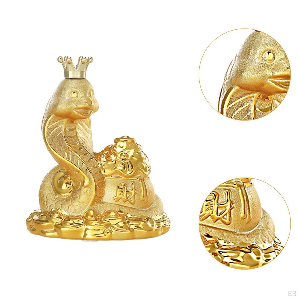 Копилка в виде змеи китайского зодиака для домашнего декора и хранения денег