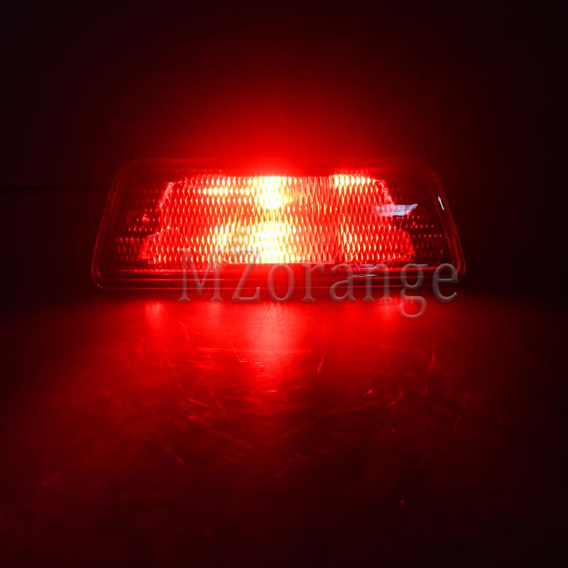 MZORANGE Rear Bumper Light For Nissan Xtrail X-Trail T32 Rogue 2014-2015 2016 Reflector ABS Back Brake Fog Lamp Car Accessories