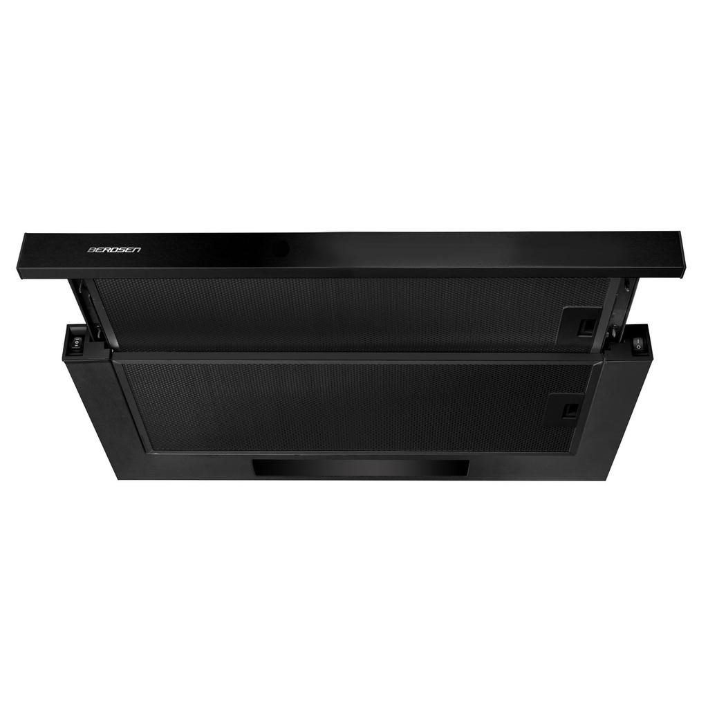 Under-Cabinet Kitchen Hood - 60 Cm Berdsen Be-60-Lw Black