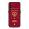 Паспорт Алжира и России для Realme 11 10 9 8 5G 7 6 GT2 Pro Plus C21 C11 C25 C35, мягкий чехол для Realme GT Neo 2 3 3T, чехол для телефона
