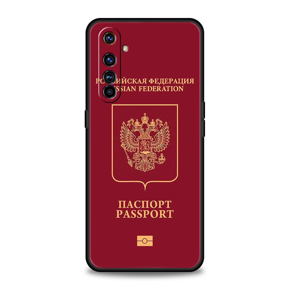 Паспорт Алжира и России для Realme 11 10 9 8 5G 7 6 GT2 Pro Plus C21 C11 C25 C35, мягкий чехол для Realme GT Neo 2 3 3T, чехол для телефона