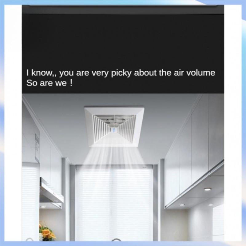 Кухня Ванная Комната Вентилятор Туалет Потолочный Вентиляционный Вентилятор Бытовой Бесшумный Встроенный Потолочный Вытяжной Вентилятор