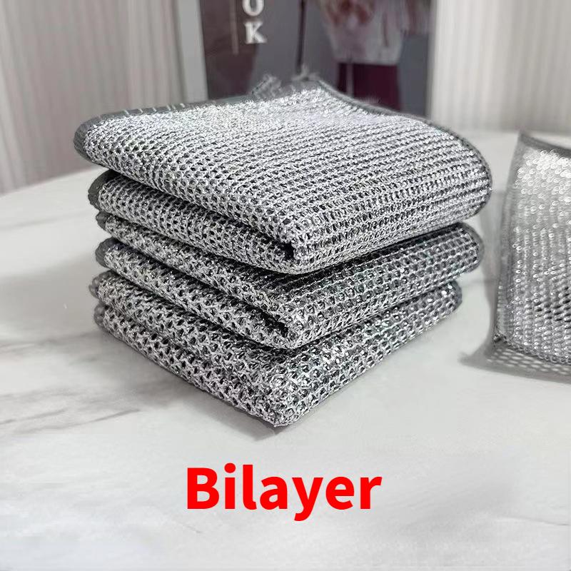 30 шт., многофункциональные проволочные салфетки для мытья посуды, влажные и сухие проволочные салфетки для мытья посуды, кухонные салфетки для варочной панели, салфетки для ежедневной чистки