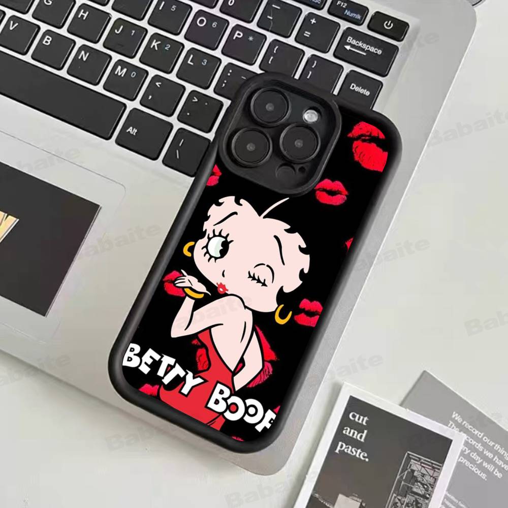Sexy Girl B-Betty Boop Phone Case For IPhone 17 16 15 14 13 Pro Max Plus 12 11 Cover