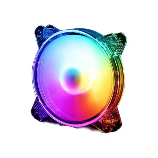 Полезный охлаждающий вентилятор Радиатор Гидравлический подшипник Цветной яркий свет Корпус компьютера Вентиляция