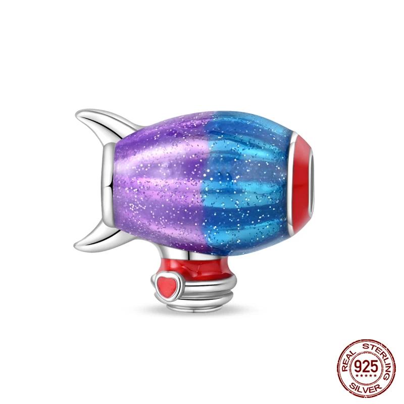 Медные Шармы-Подвески для Путешествий на Воздушном Шаре, Подходят для Оригинального Браслета, Камера, Шарм Эйфелева Башня, DIY Ювелирные Изделия