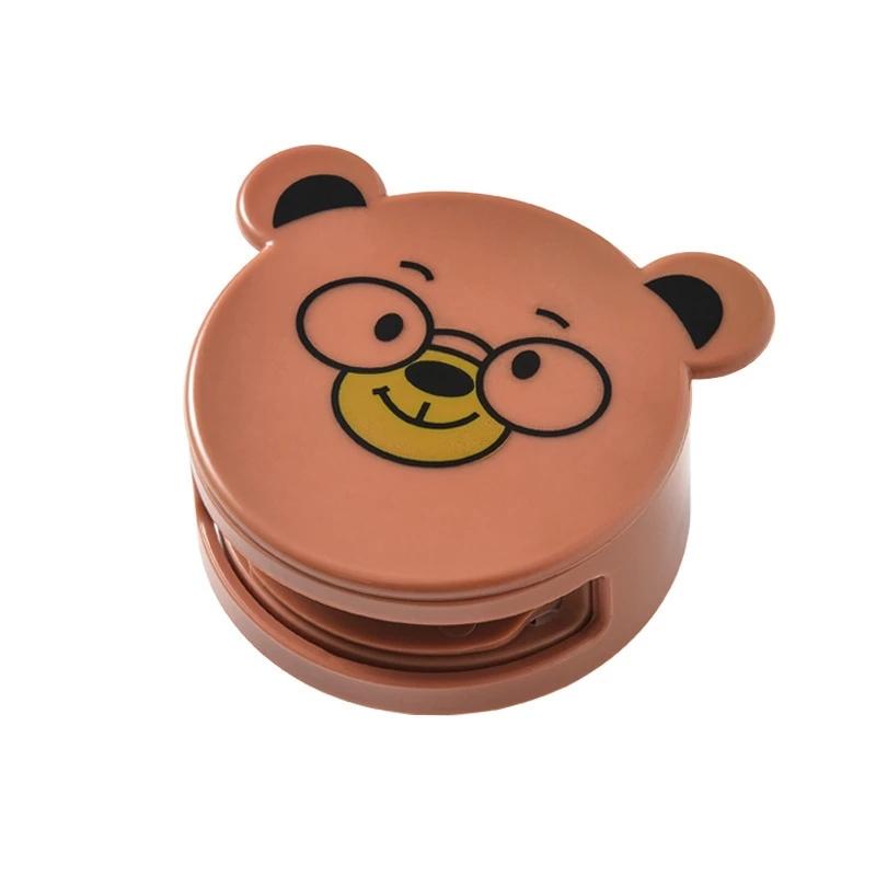 Безгвоздевой перфоратор для ванной комнаты с мультяшным рисунком, зажим для хранения полотенец из вискозы, монтажный зажим для кухонной вешалки для тряпок, аксессуары для домашнего хранения