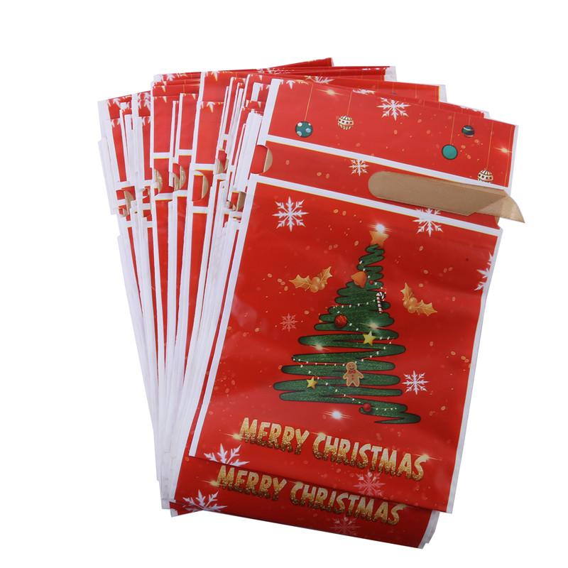50 шт. рождественские конфетные пакеты для сладостей милые подарочные пакеты со шнурком для подарков на свадьбу