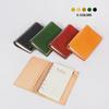 A6 Genuine Leather Retro Business Notebook - Vegetable Tanned, Handmade, Loose-Leaf Diary