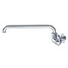 SANEI Mini Cera Horizontal Flexible Faucet, Lever Handle, 90-Degree Opening/Closing, JA205-L2-13