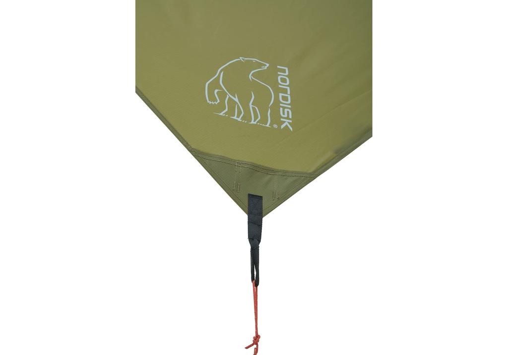 NORDISK VOSS DIAMOND TENTWING Outdoor Camping Dark 127022 Японский тент, ПУ, Оливковый, (Официальный продукт)